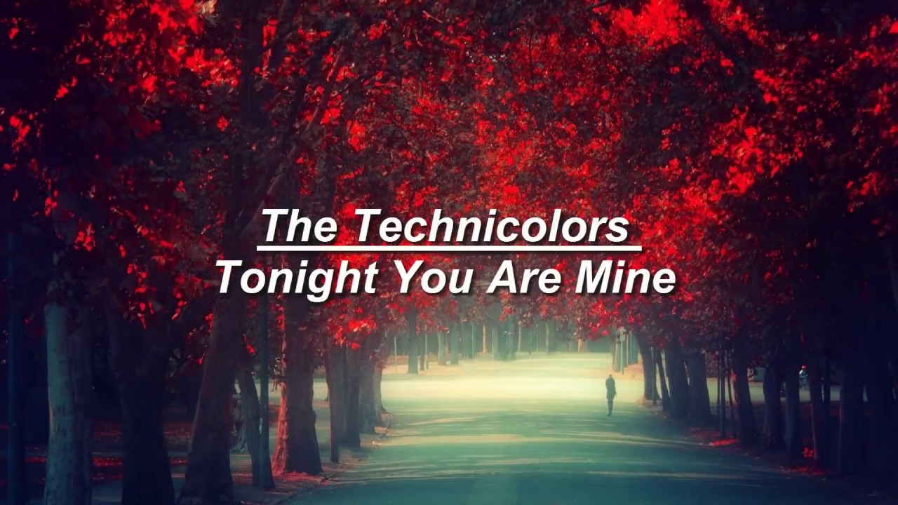 The Technicolors | Tonight You Are Mine (Lyrics)