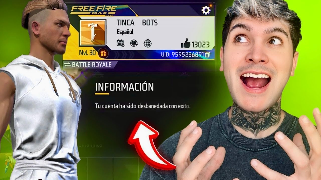 GARENA ME DESBANEO MI CUENTA BOTSITA Y VOLVI A CHETARLA AL MAXIMO😱