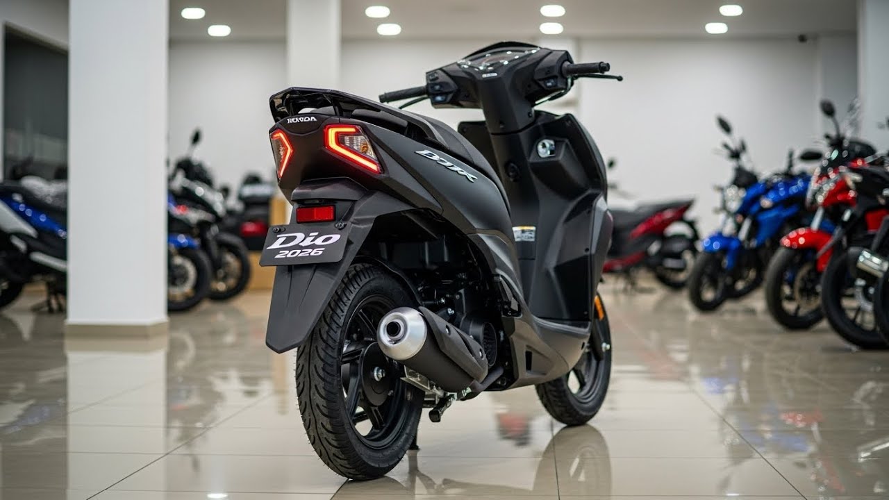Новый Honda Dio 2026 | Подробности, характеристики и ощущения от езды | DRVAuto