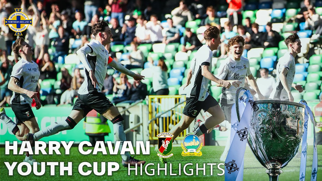 HIGHLIGHTS | Glentoran Colts v Linfield Rangers | Harry Cavan Youth Cup Final