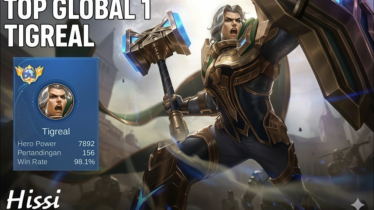 98% WR Top 1 Global Tigreal Hissi vs Top global Lunox & Chip