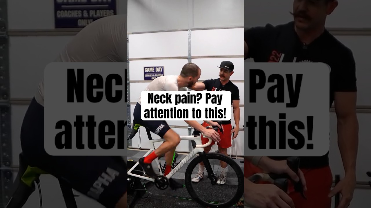Neck and Shoulder Pain on the Bike? Try This! 