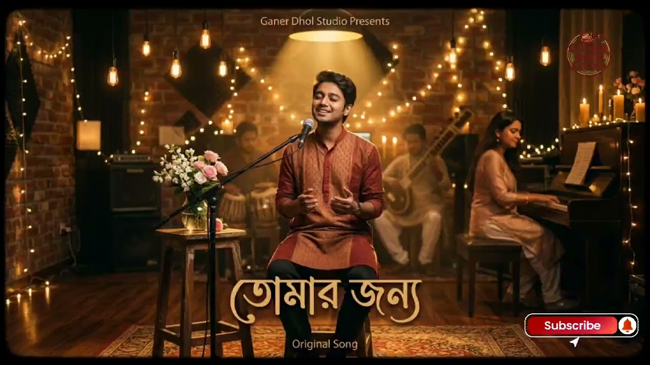 তোমার জন্য | Tomar Jonno | New Bangla Rock Song 2026 | Ganer Dhol Studio
