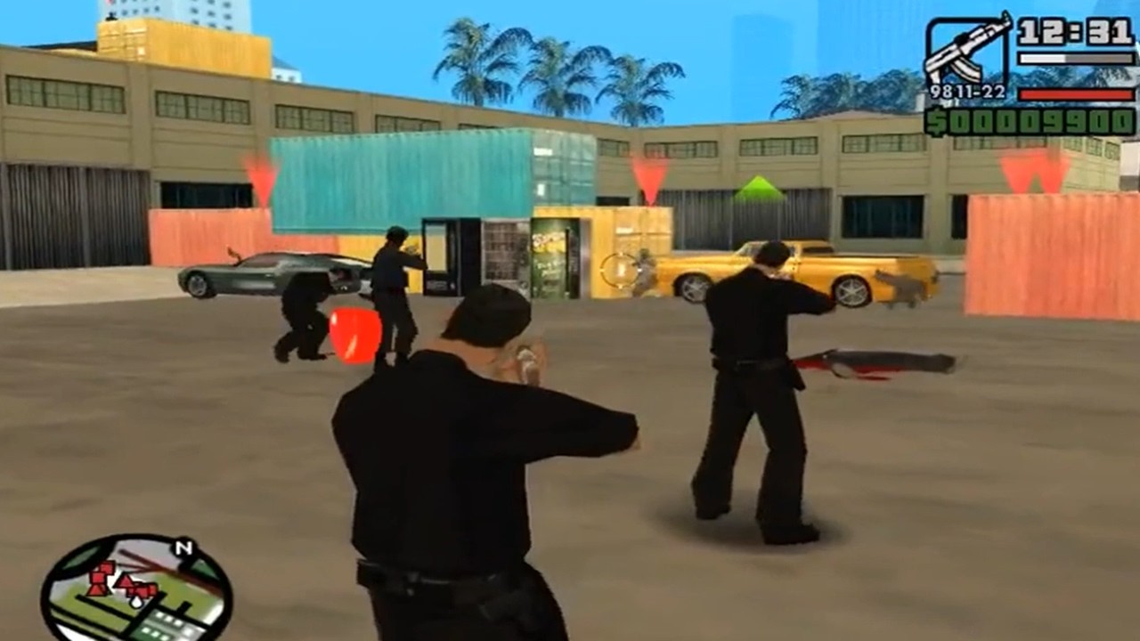 GTA san andreas - DYOM mission # 2 - Attacco Improvviso