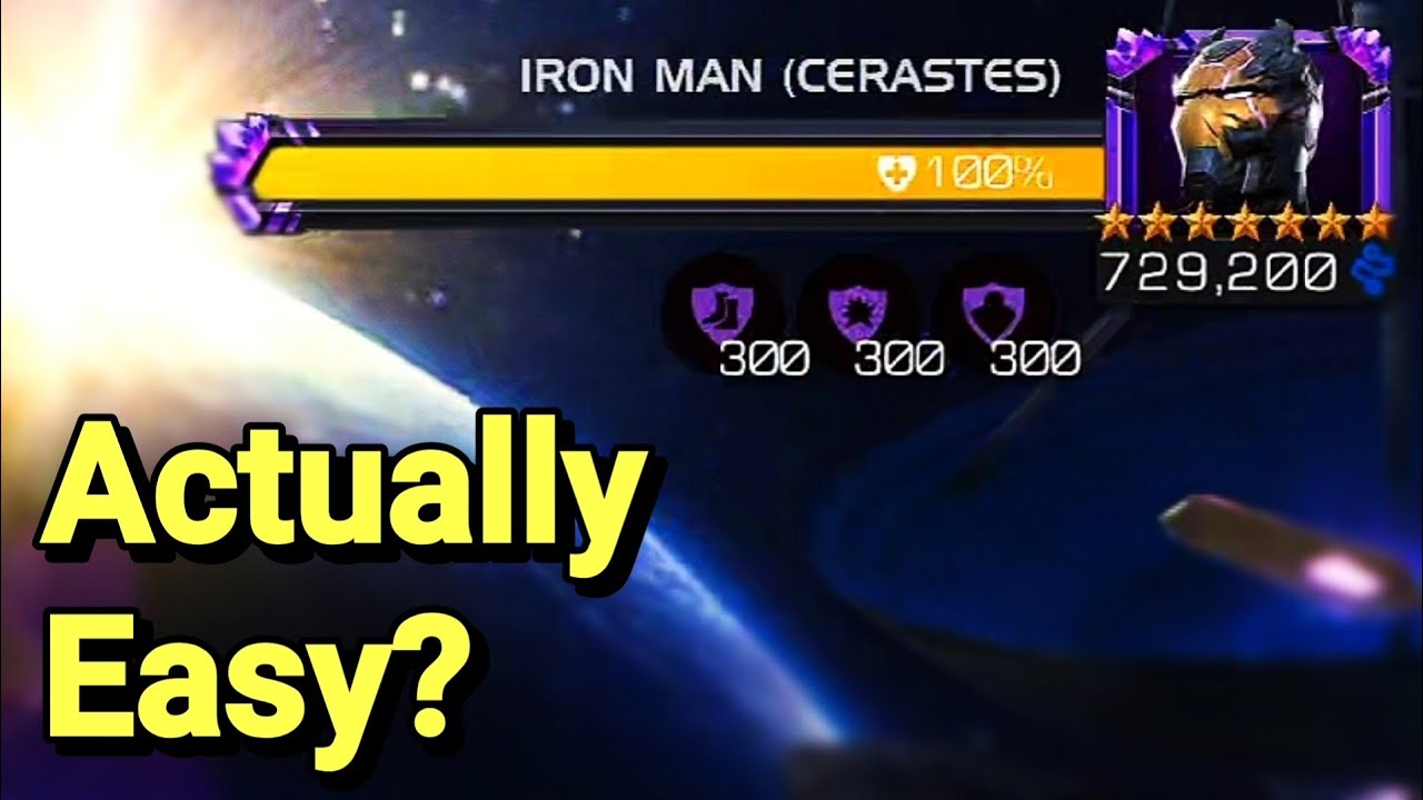 How I Defeated Cerastes - No revives | MCOC