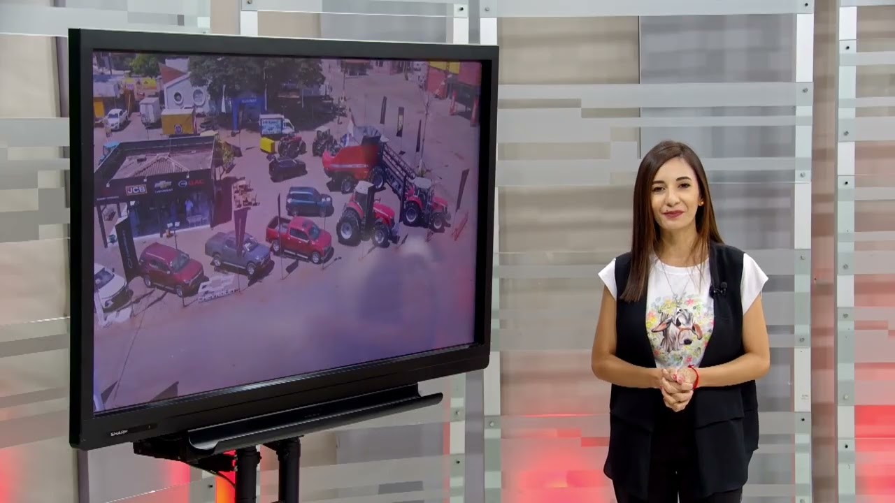 Gran despliegue de animales durante la Expo Canindeyú