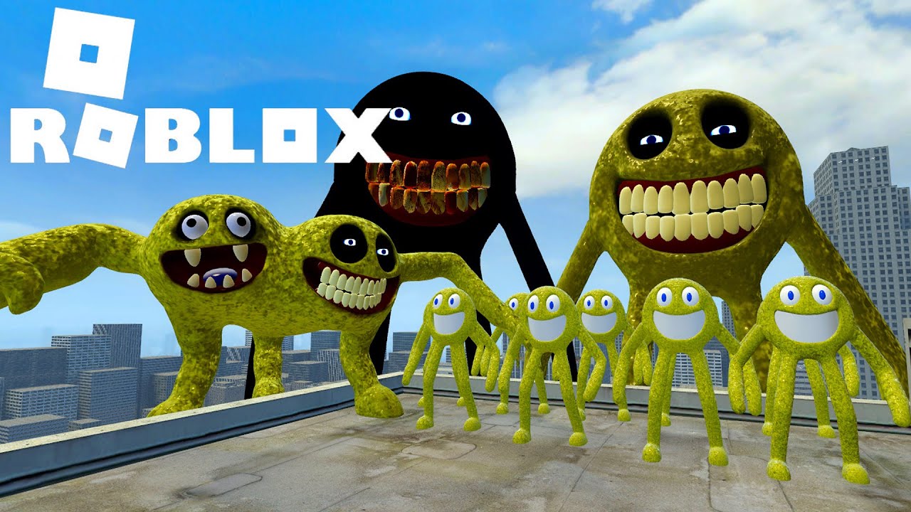Roblox Innyume Smiley's Stylized Nextbot chase and jumpcare In Garry's Mod