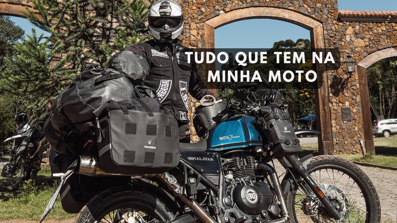 COMO EQUIPEI MINHA MOTO PARA VIVER NA ESTRADA -  VIDA N&Ocirc;MADE EP08