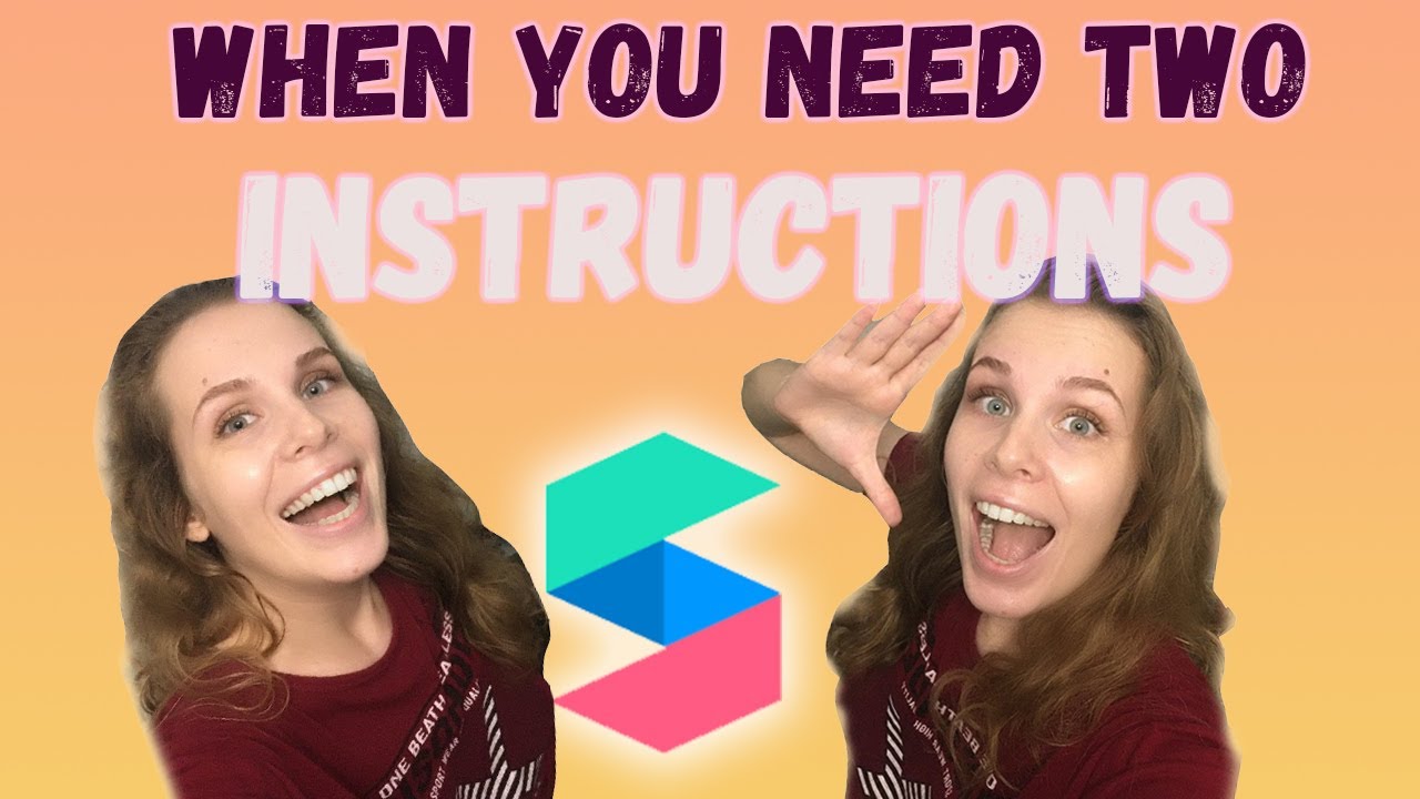 Multiple Instructions Spark AR / Add two instructions Spark AR