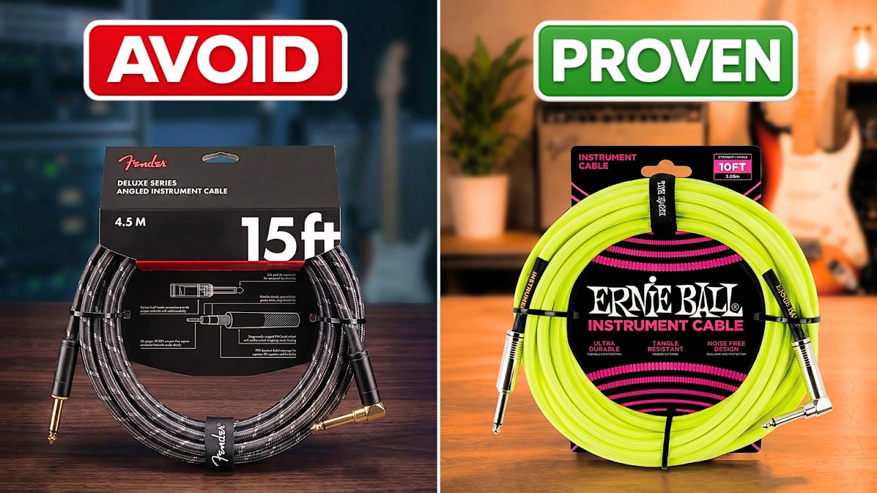 3 Electric Guitar Cable Brands to AVOID (And 5 That Are Worth Your Money)