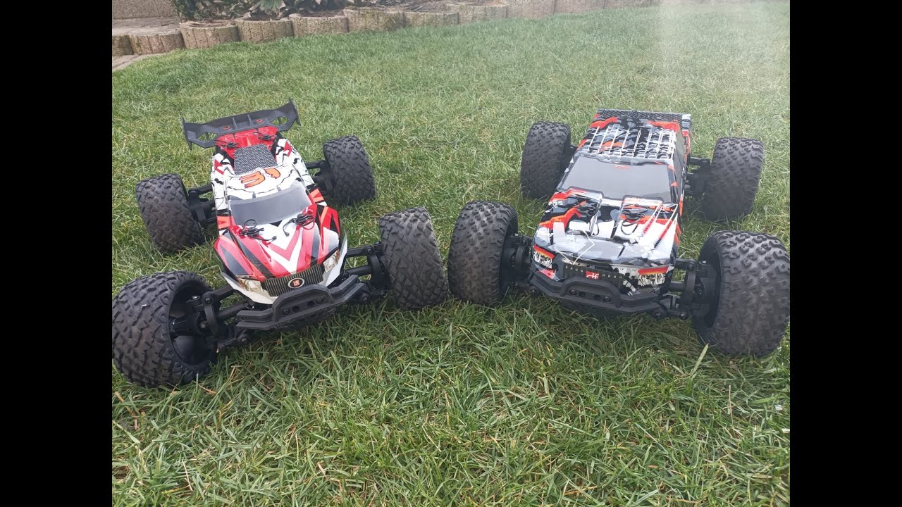 DF-Models Z10 Competition Truggy & Truck im Skatepark