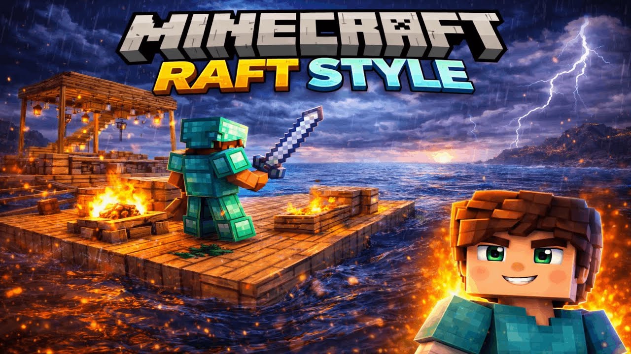 #Minecraft Raft Style 😉#003