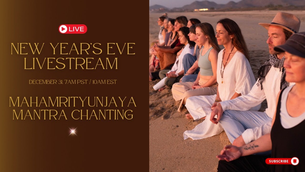 New Year's Eve Chanting ✨ Mahamrityunjaya Mantra for prosperity