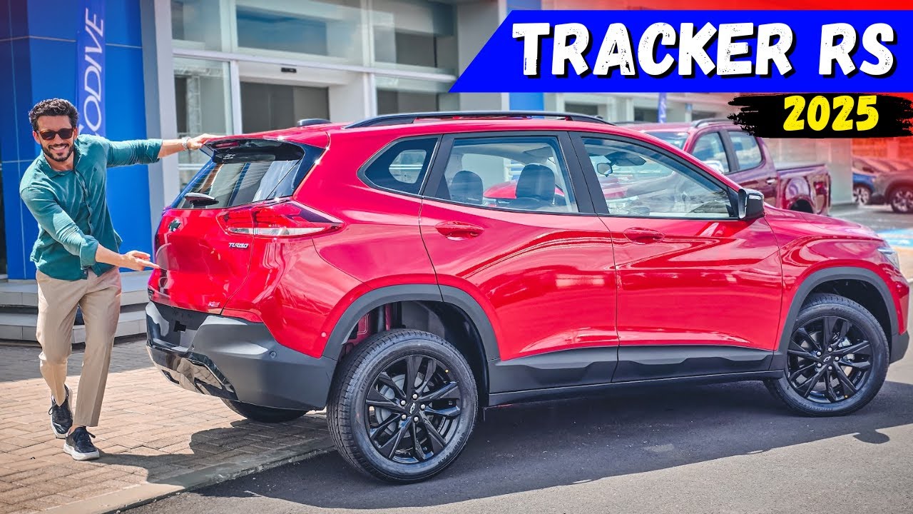 TRACKER 2025 na vers&atilde;o mais esportiva que &eacute; a RS
