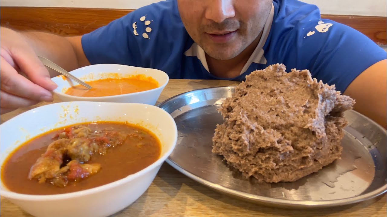 Chiken curry snd dhido mukbang 🙏🏻🙏🏻🙏🏻🙏🏻❤️❤️❤️