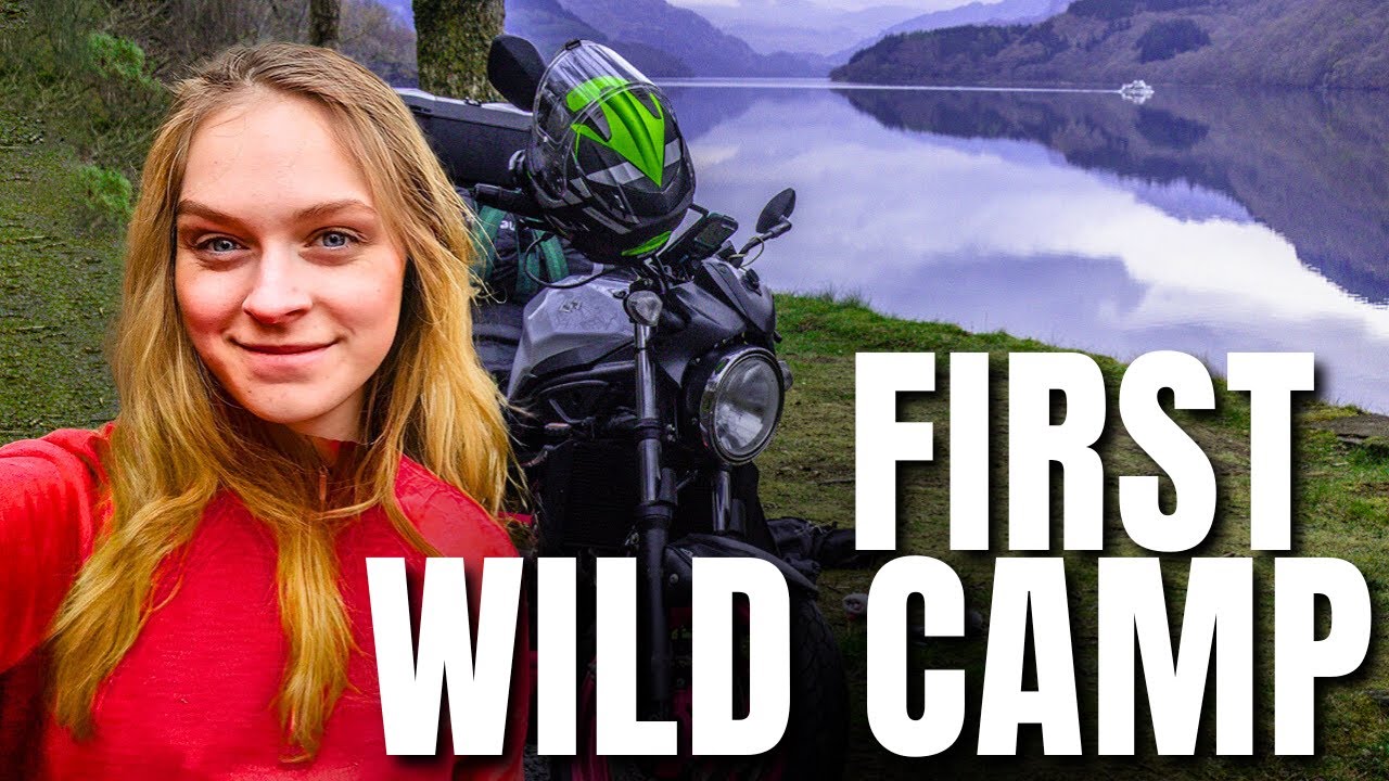 My First Time Wild Camping on a Motorbike