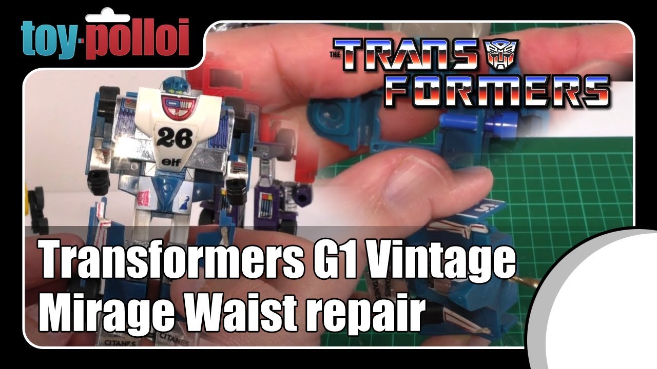 Ремонт талии Transformers G1 Mirage - Toy Polloi