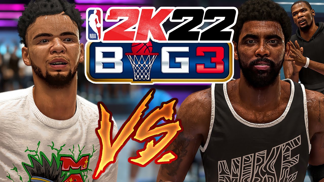 NBA 2K22 BIG 3 — КАЙРИ СЛОМАЛ МНЕ ЛОДЫЖКИ! КОНЕЦ КАРЬЕРЕ КЕВИНА ДЮРАНТА! [ЭПИЗОД 4]
