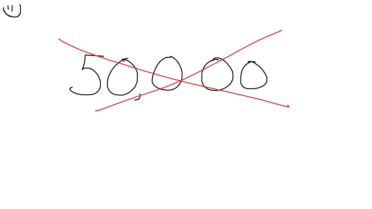 this video will not get 50,000 views