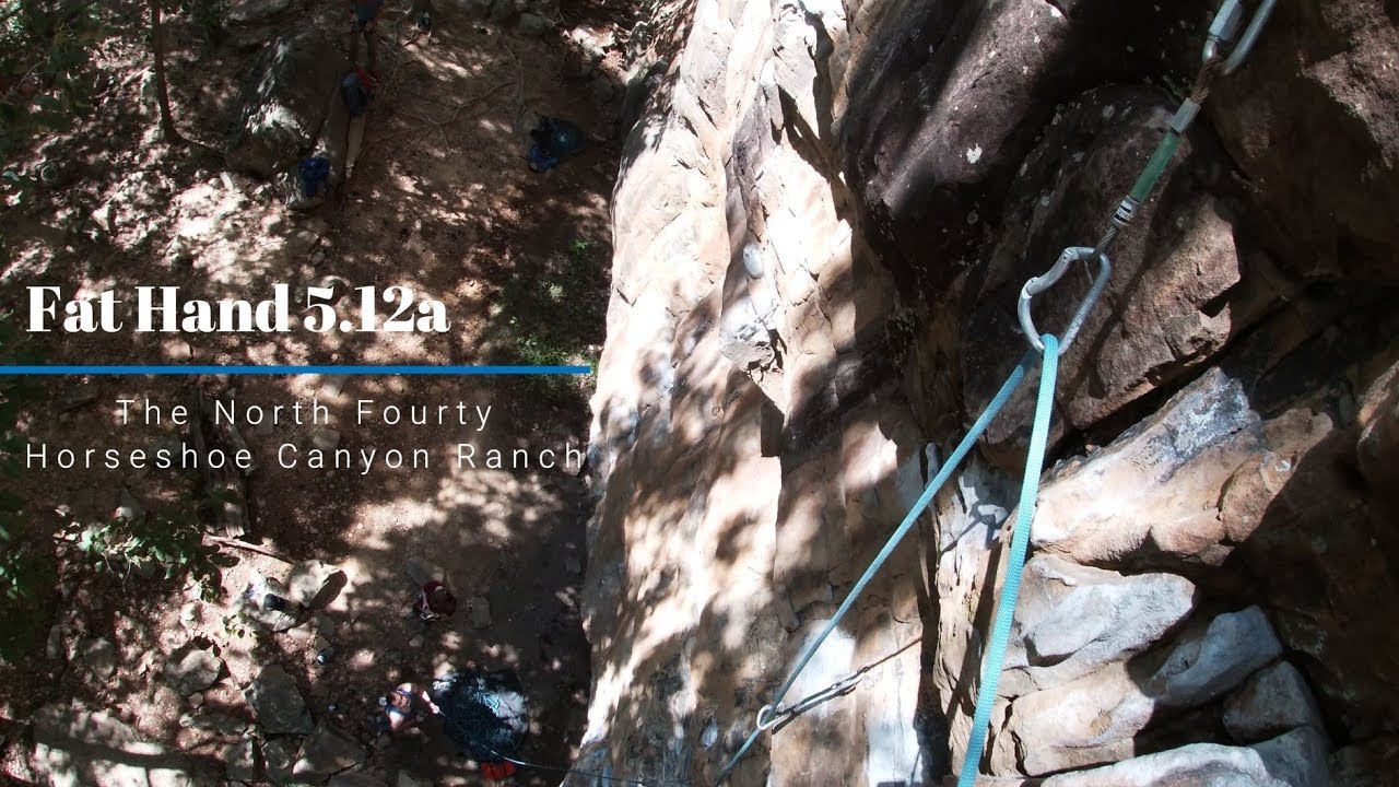 Fat Hand 5.12a - Horseshoe Canyon Ranch