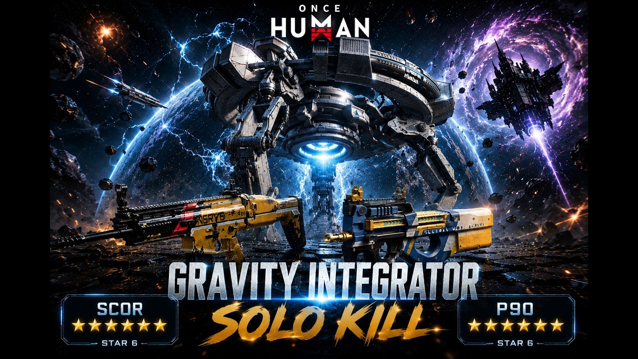Gravity Integrator Solo Kill | Build Once Human