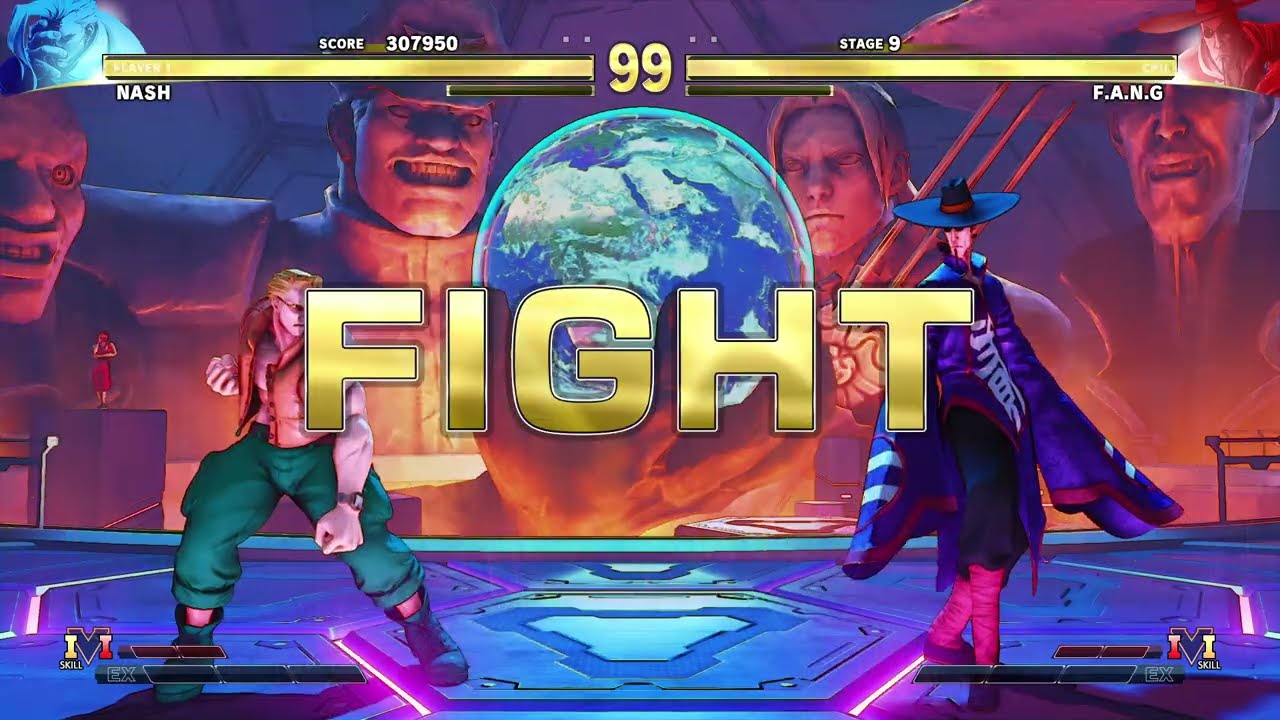 Street Fighter 5 Champion Edition arcade playthrough part 295 Nash