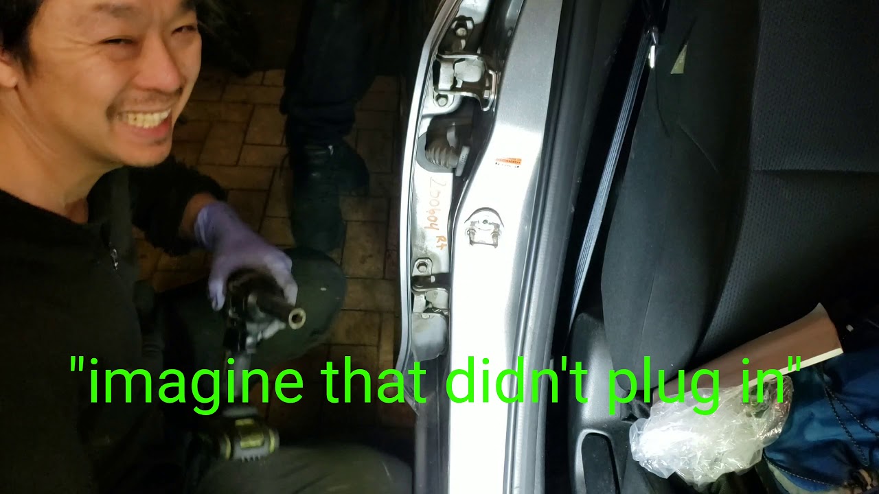 HOW TO change door Mazda3 door replacement