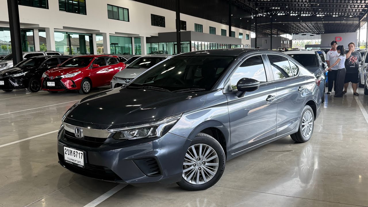 รถเก๋ง โฉมใหม่ เข้ามาใหม่ สีสวย ผ่อนเริ่มต้น 6,xxx Honda City 1.0V ปี2022 #รถเก๋งมือสอง 