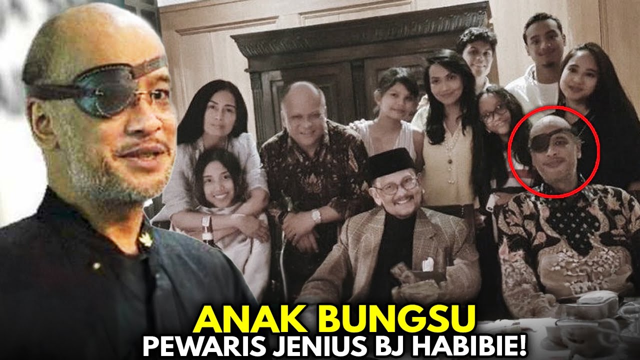 CURI PERHATIAN PAKAI PENUTUP MATA! Begini Fakta Thareq Kemal Habibie Anak Mantan Presiden Indonesia