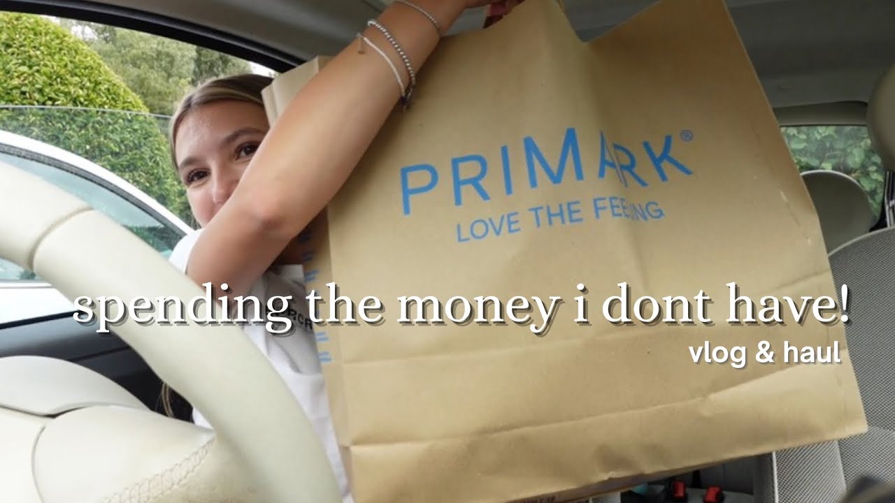 SHOPPING VLOGG🛍️ tkmaxx, primark, town etc
