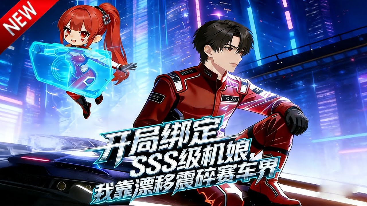 💥【新番上线】天才车神舒何重生到机娘世界，契约花瓶机娘，凭借独创的“漂移”神技，舒何从城市赛一路横扫，击溃强敌！《开局绑定SSS级机娘，我靠漂移震碎赛车界》全集 Multi SUB#漫剧 #动漫魔女