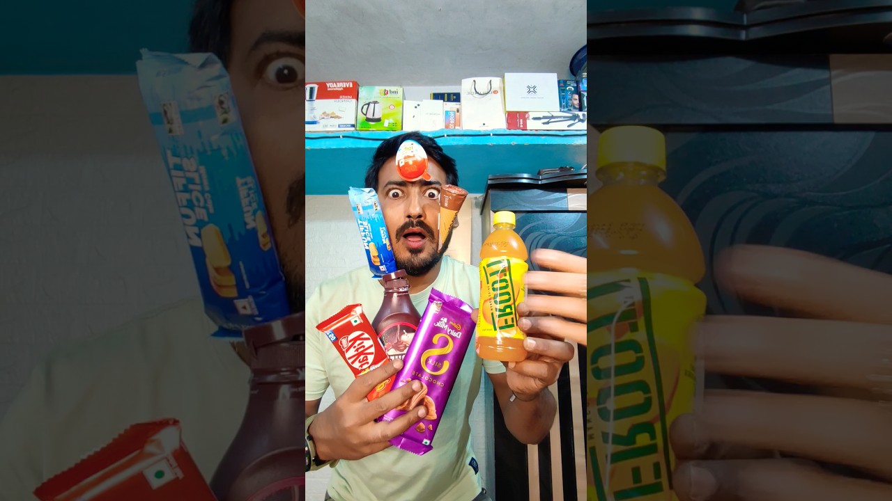 cornetto ice cream🍦KitKat🍬aur Frooti🧃Kinder Joy🍨 chocolate syrup🍧Dairy Milk🍡 cake#shortsfeed #viral