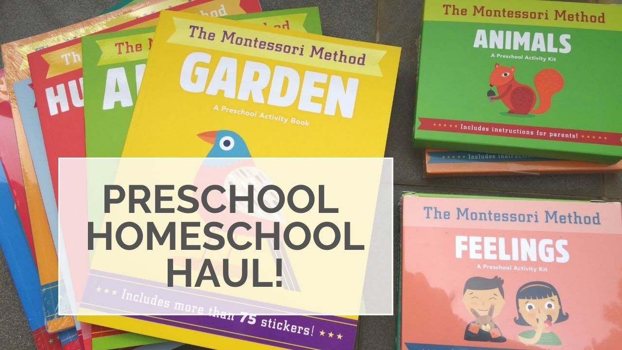 Homeschool BOOK HAUL! | Preschool Homeschool Resources | The Montessori Method Flip Through
