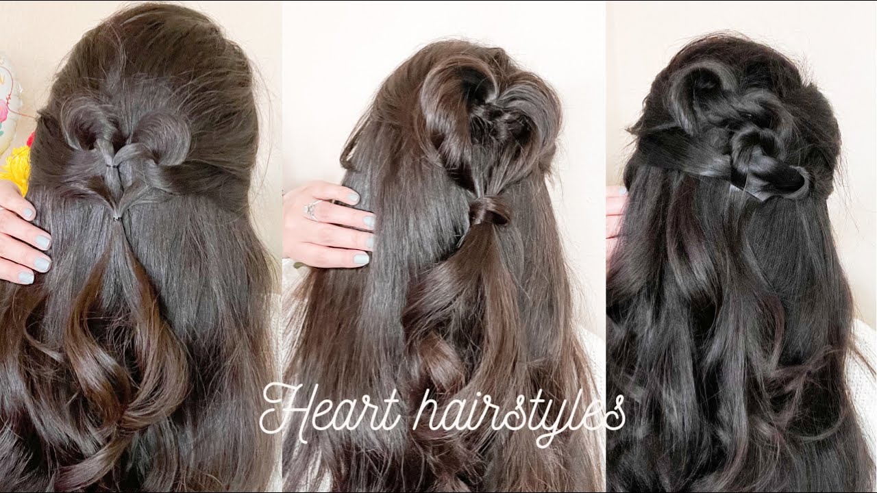 Valentine&rsquo;s Day hair | heart hairstyle tutorial