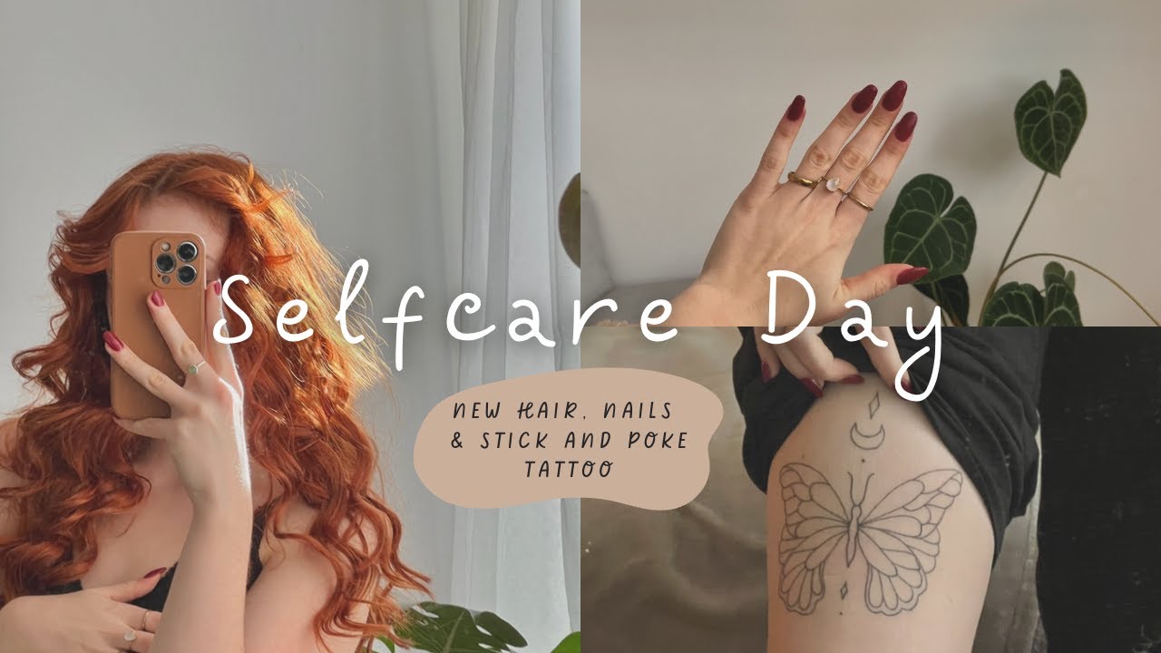 New Moon Day | Neue Haarfarbe, Maniküre & Stick and Poke Tattoo | Vlog