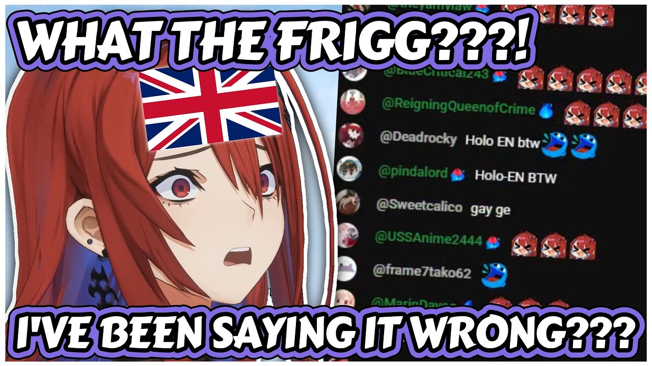 Liz Just Learned How to Say This English Word Correctly and It Makes Chat Wheezing [Hololive EN]