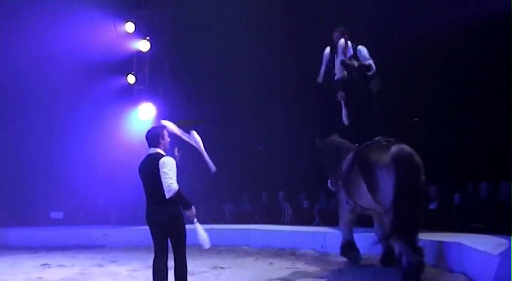 Jonglerie a cheval