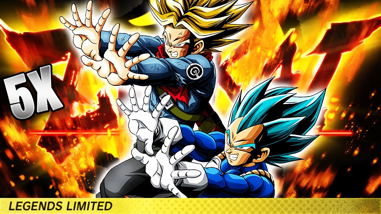 BEAST WHO??? 5x ZENKAI BUFFED LF TAG SSJ2 TRUNKS & SSGSS VEGETA SHOWCASE!! - Dragon Ball Legends