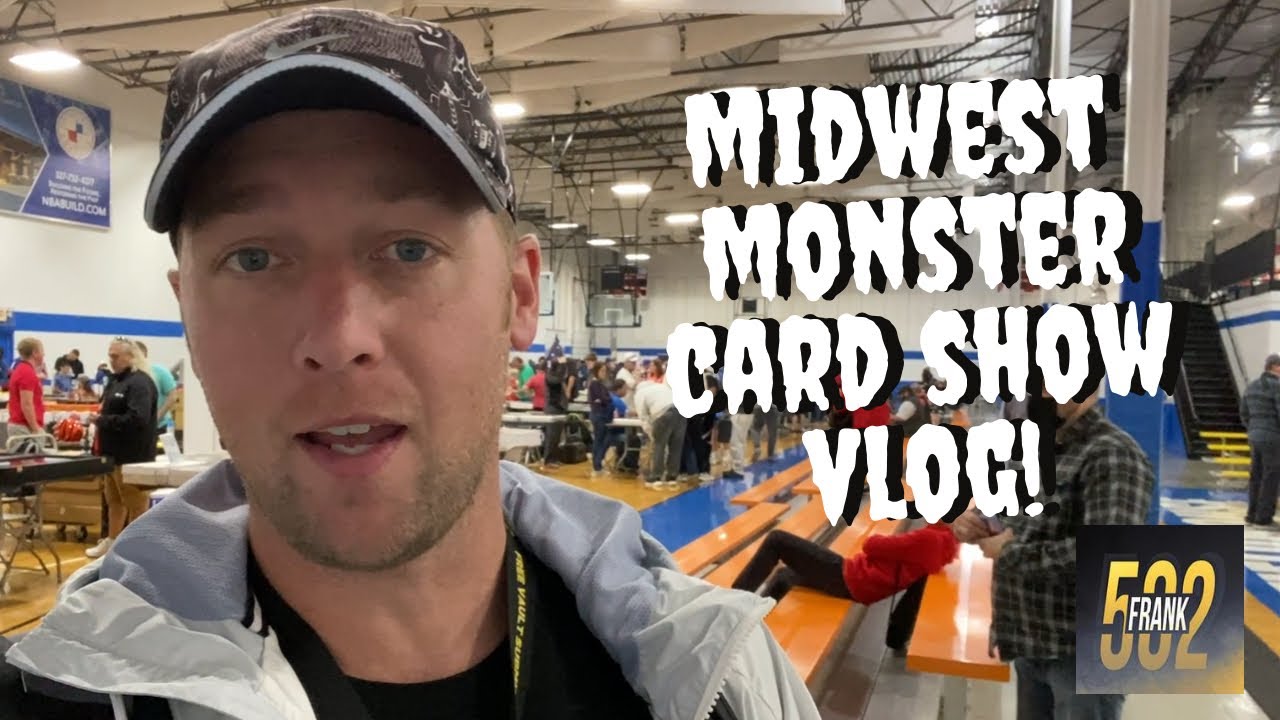 Midwest Monster Card Show Vlog! HUGE DEALS!
