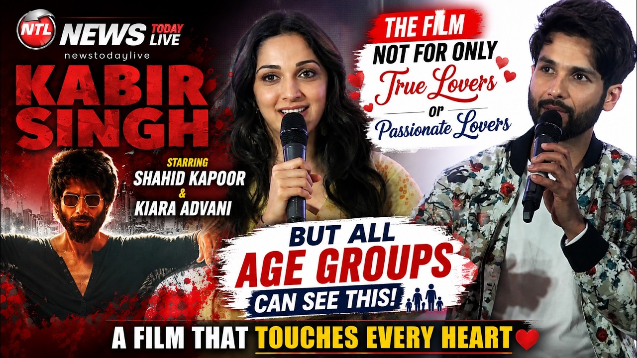 Shahid Kapoor & Mrunal Thakur are Back with Jersey Watch Kiara Advani Smiles | NewsTodayLive