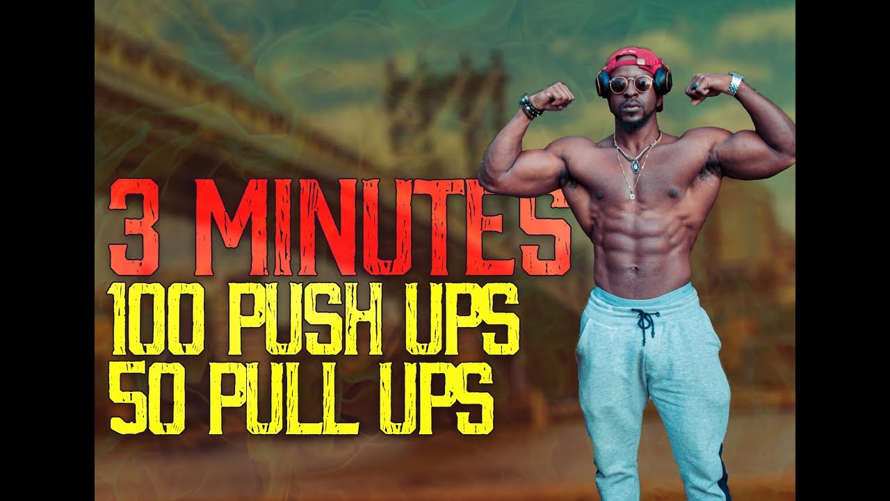 3 Minutes 50 Pull-ups and 100 push-ups ft. ZEF