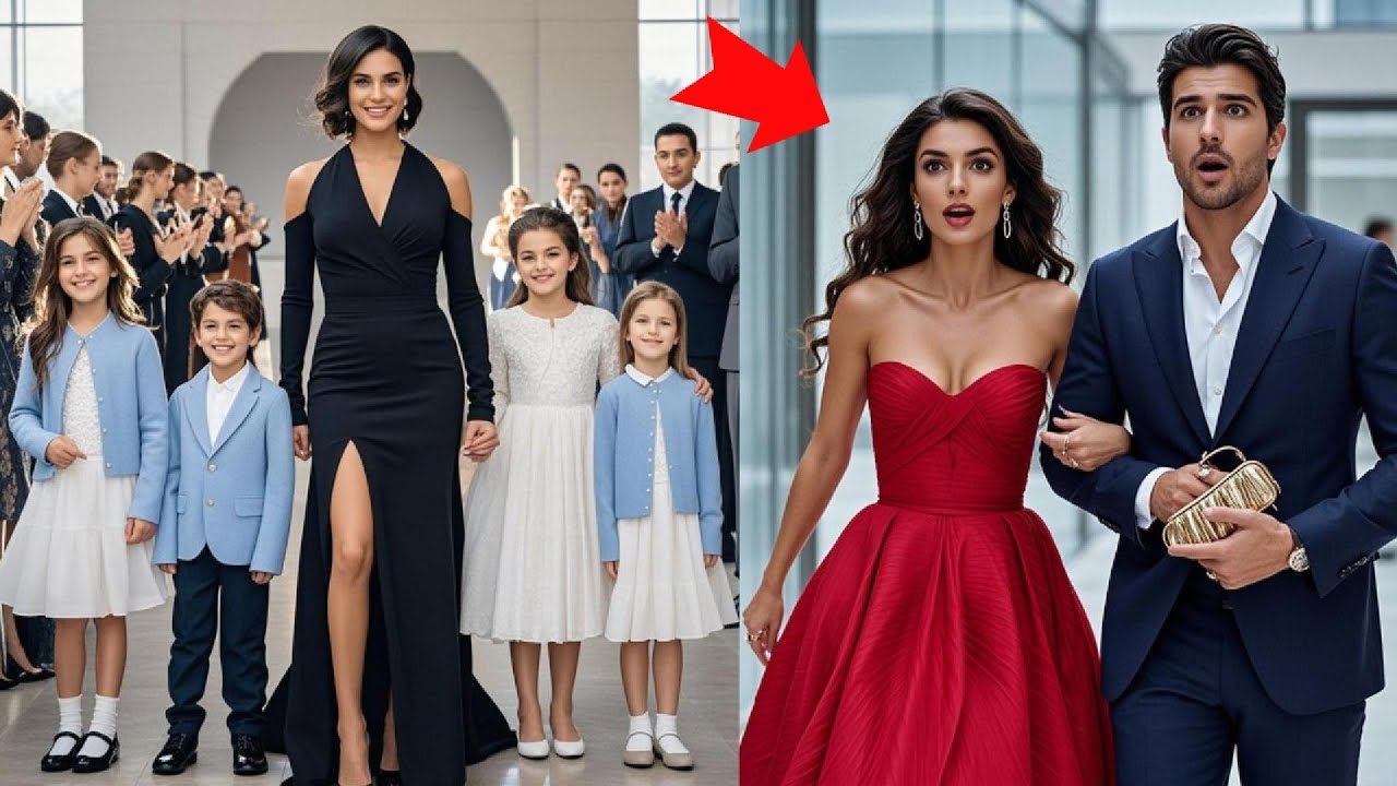 BILLIONAIRE’S AIRPORT SHOCK: MISTRESS BY HIS SIDE, WIFE WITH QUADRUPLETS IN TOW!