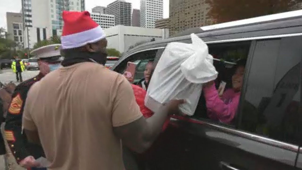 Houston Children's charity annual toy distribution