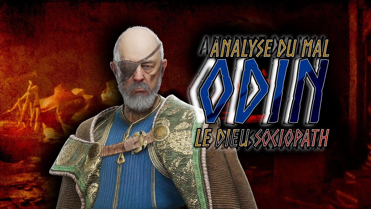 Odin de GOD OF WAR RAGNAROK (Analyse du mal)