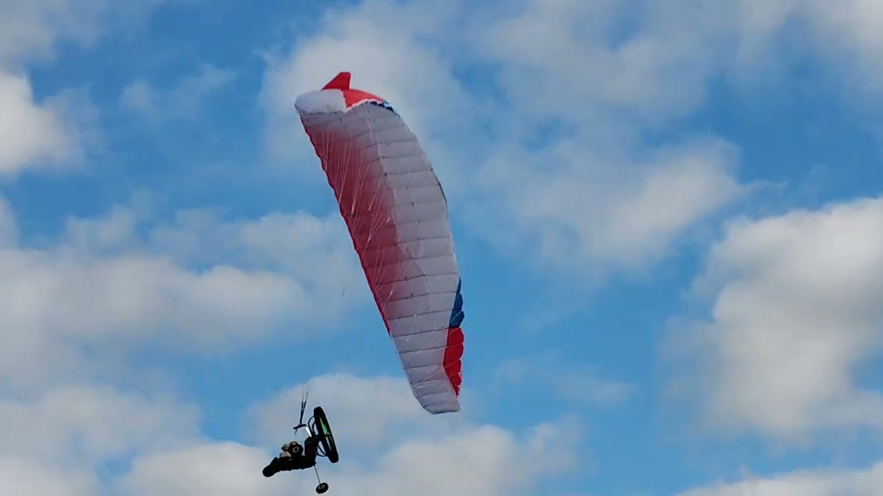 AliExpress 2.8m double-layer paramotor wing on Hobby King Paramotor V2