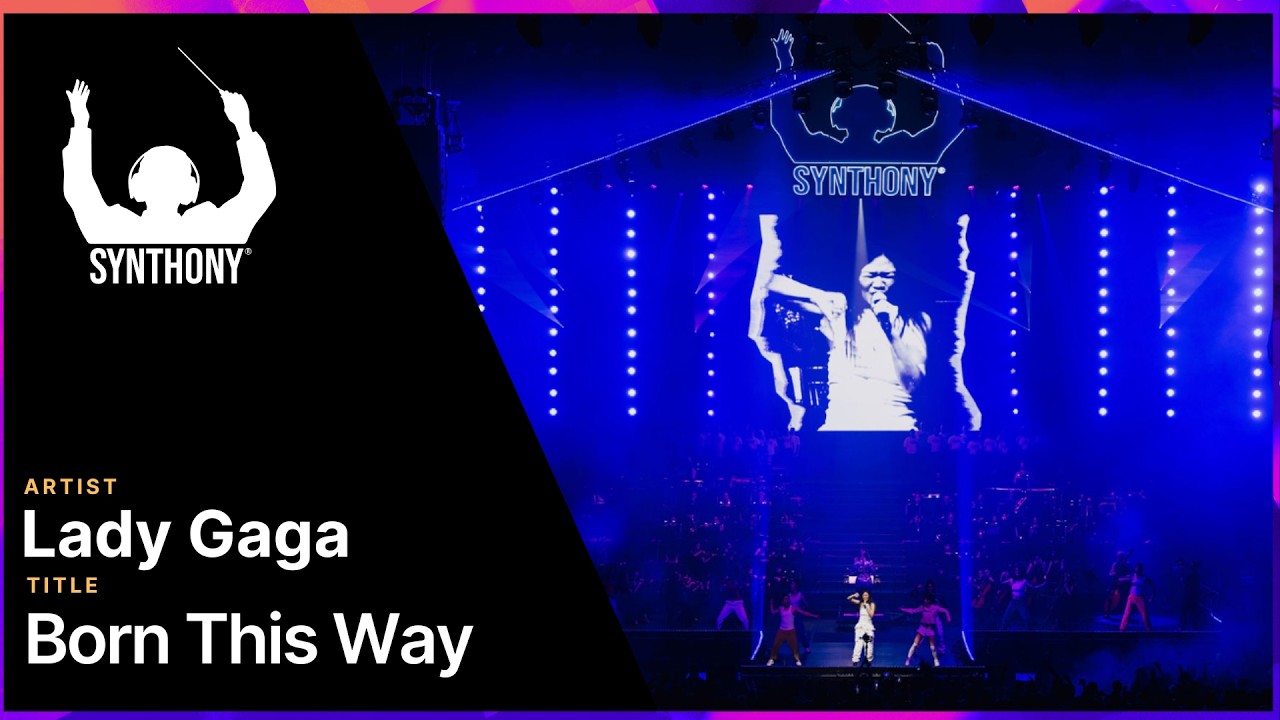 SYNTHONY - Lady Gaga 'Born This Way' (Live at Spark Arena) | ProShot 4K