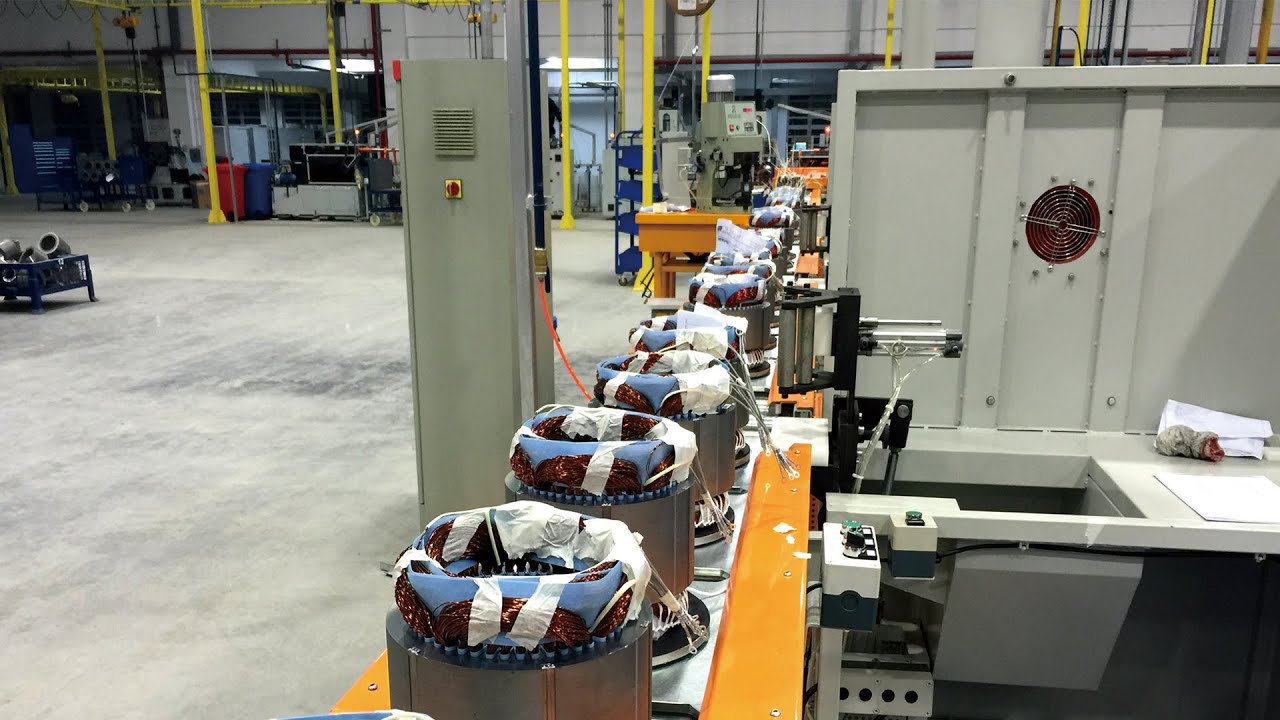 Three-phase Industrial Motor-HOW IT'S MADE -Electric Motor Production Assembly Factory