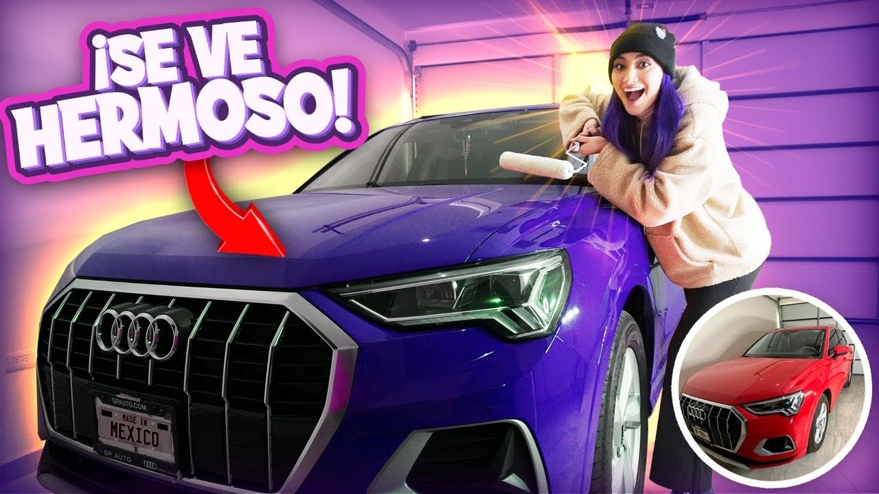 DECORANDO MI CARRO NUEVO!! 🚗 ¿LO PINTARÉ MORADO? 😨