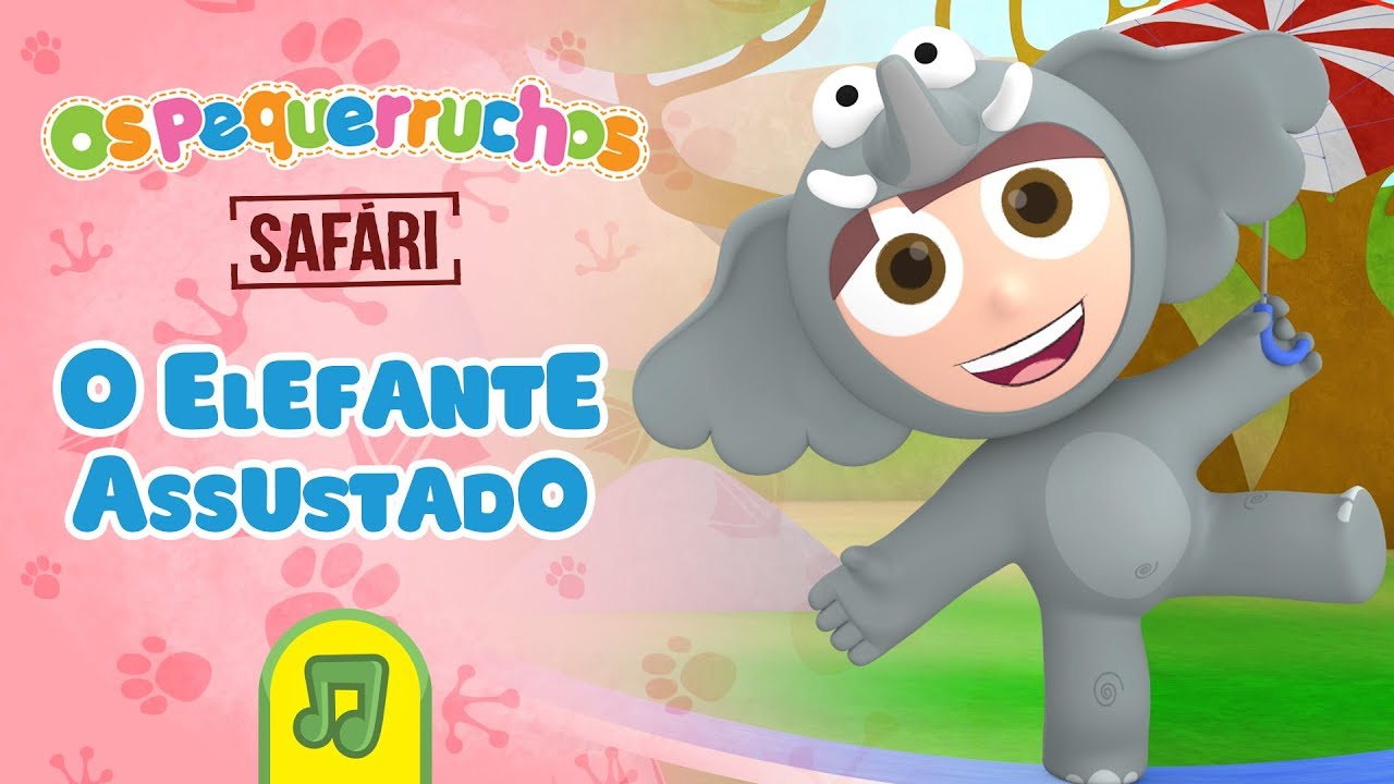 Os Pequerruchos - O Elefante Assustado [DVD Safári]