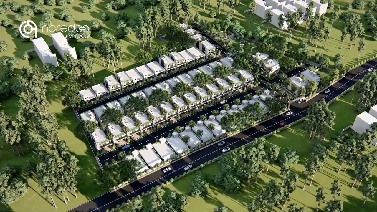 MODERN HUMANITY RESIDENTIAL COMMUNITY (INCREDOO ARCHITECT) ARCHITECTURE ANIMATION #CGI #ARCHITECTS